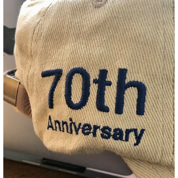 D-Day 1944 Normandy embroidered Op Overlord memorial 70th cap hat 100% cotton - Picture 6 of 7